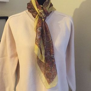 100% Indian silk scarf